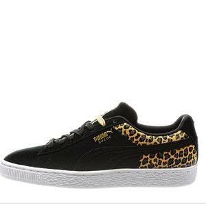 BRAND NEW wild cheetah suede shoes